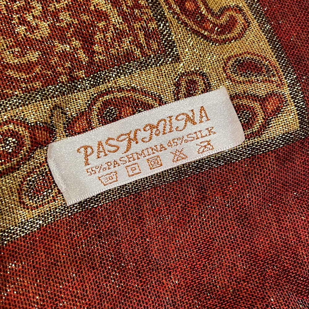 XL Pashmina & Silk Scarf